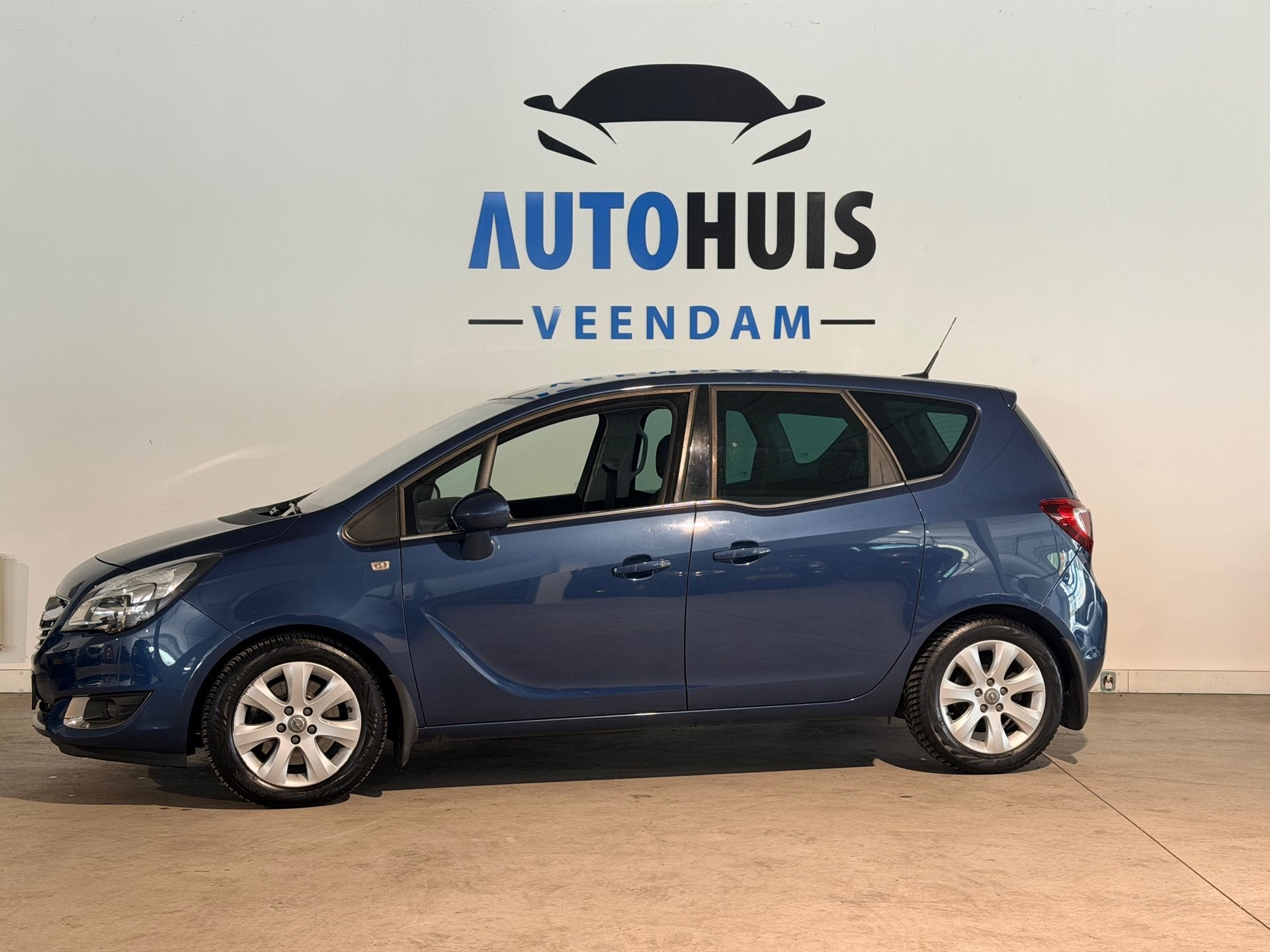 Opel Meriva 1.4 Turbo Cosmo AUTOMAAT, Gebruikt, 4 cilinders, Blauw, 1364 cc