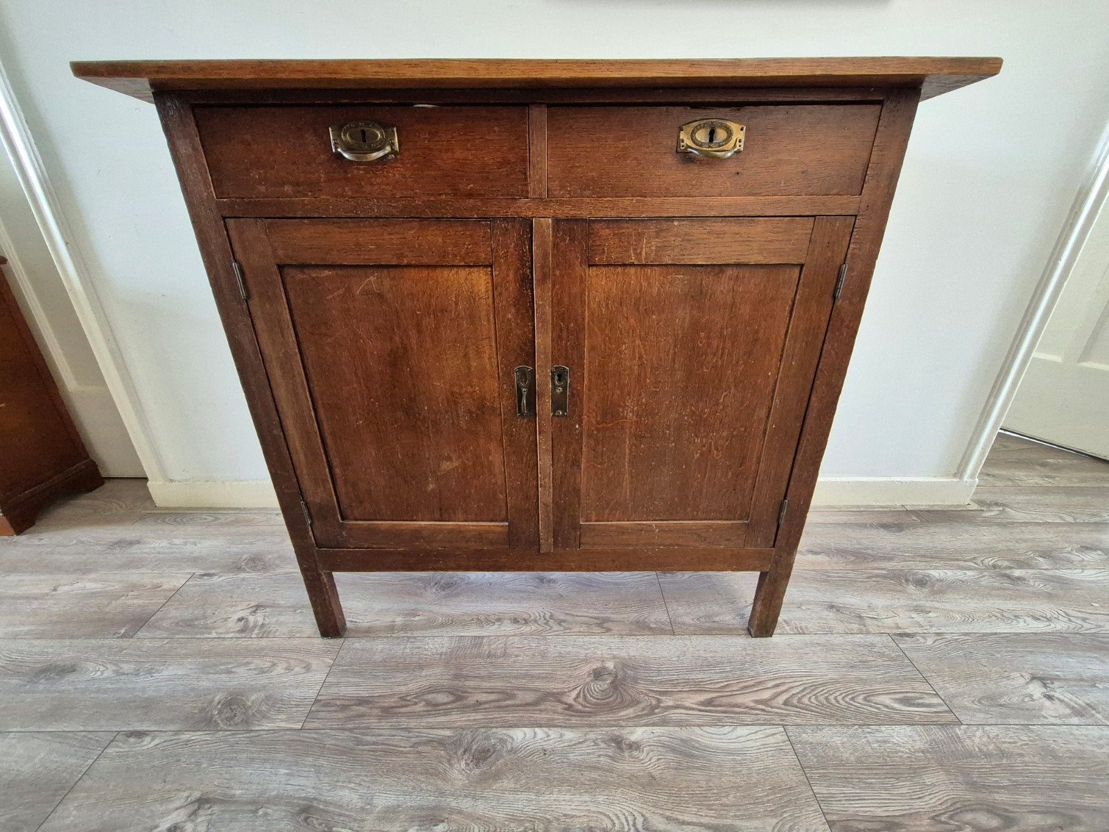 Antieke dressoir/ commode - ophalen uiterlijk 18 augustus, Ophalen, Gebruikt, 100 tot 150 cm, 25 tot 50 cm