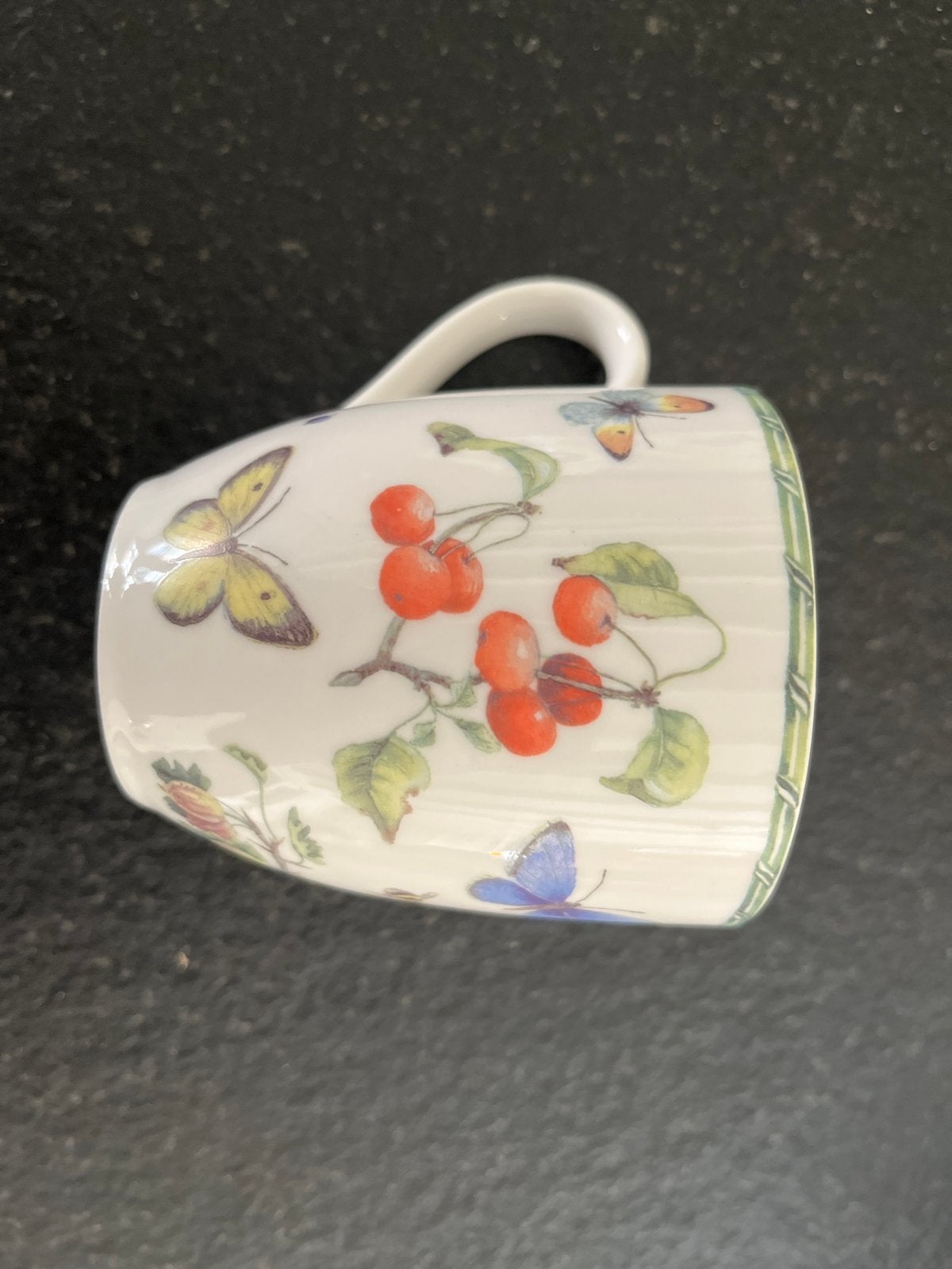 Set van 10 Janneke Brinkman JBS Mokken Fruit and Flowers, Ophalen, Gebruikt, Overige merken, Keramiek