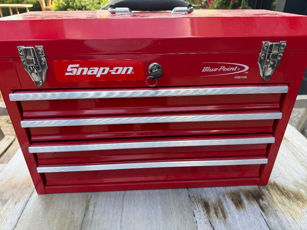 Ultieme Snap-on Werkplaatsset: Kist, 2x Slagmoer, Krik