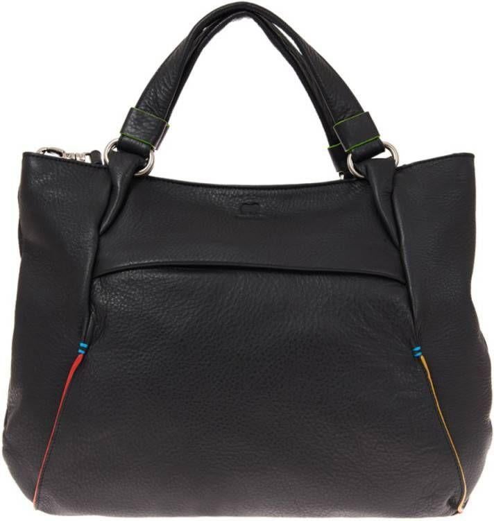 Mywalit Sanremo Medium Multiway Tote black/pace, Ophalen of Verzenden, Zo goed als nieuw, Zwart, Shopper