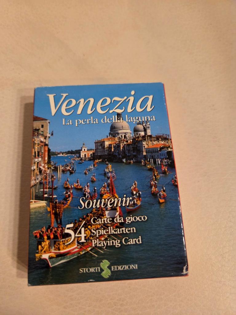 Nieuw gesealde speelkaarten - Souvenir Venetië, Vijf spelers of meer, Ophalen of Verzenden, Nieuw, Storti Edizioni