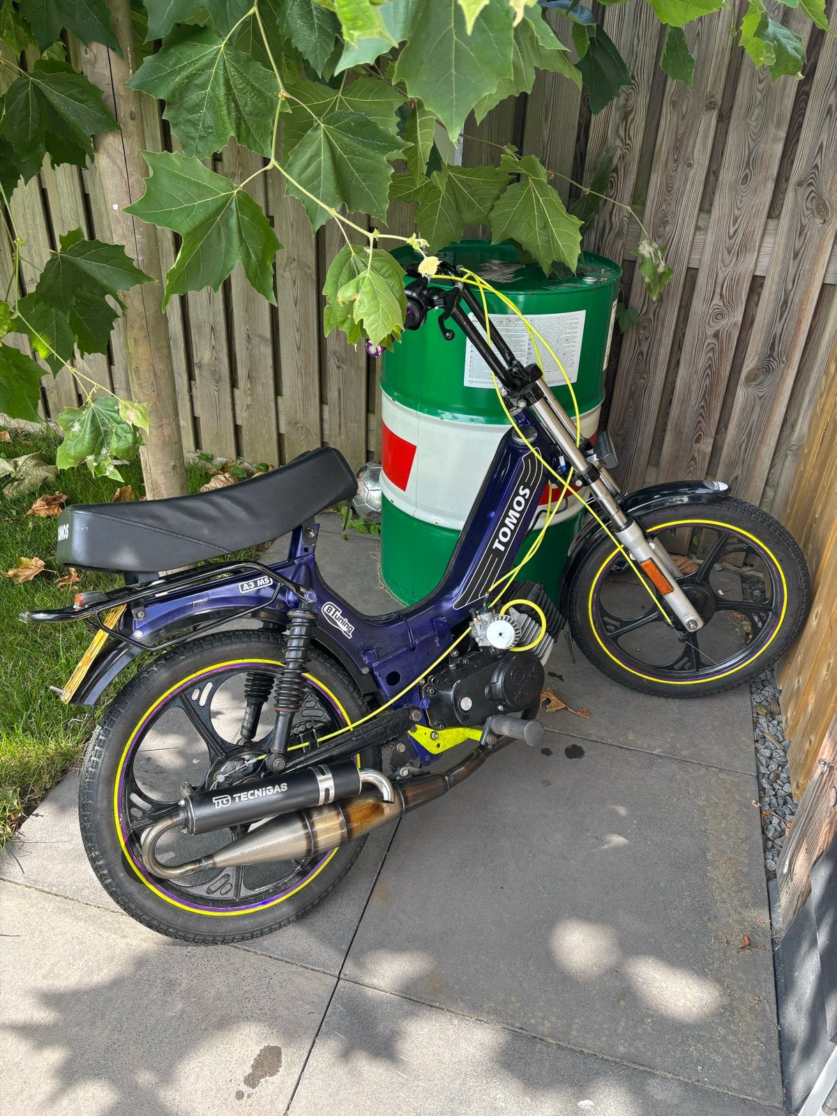Tomos A35 Geel Kenteken - 65cc, Ophalen, Tweetakt, Tomos, Zo goed als nieuw