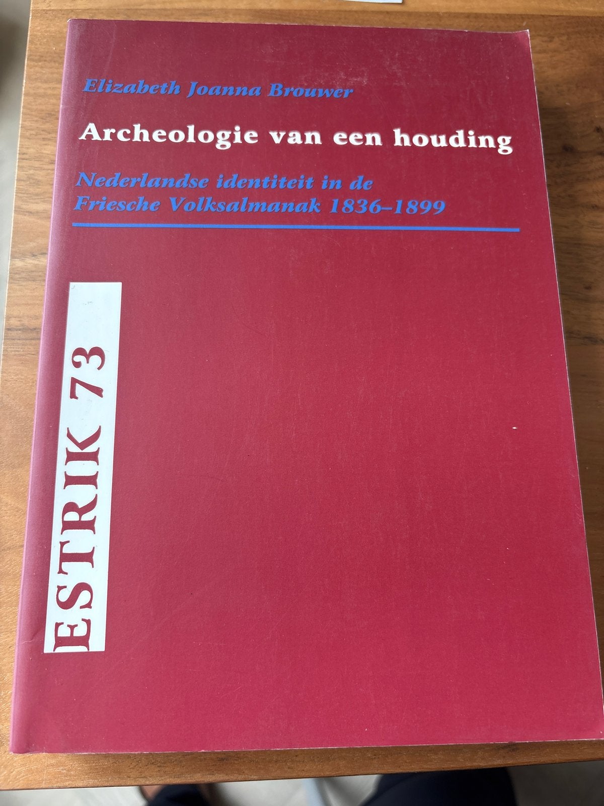 Archeologie van een houding - Nederlandse identiteit, Ophalen of Verzenden, 19e eeuw, Zo goed als nieuw