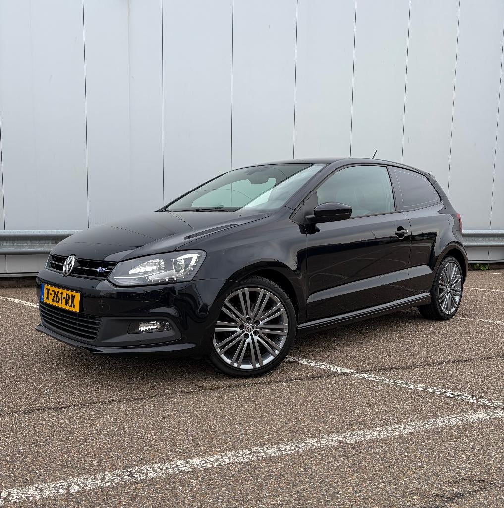 Volkswagen Polo 6C 1.4 TSI Blue GT Sport Xenon Clima 2014, Auto's, Volkswagen, 4 cilinders, Overige bekleding, 610 kg, Handgeschakeld