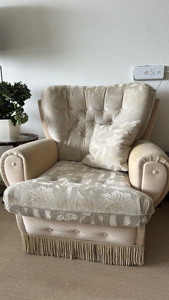 Klassieke fauteuil, Ophalen, Gebruikt, Klassiek, 75 tot 100 cm