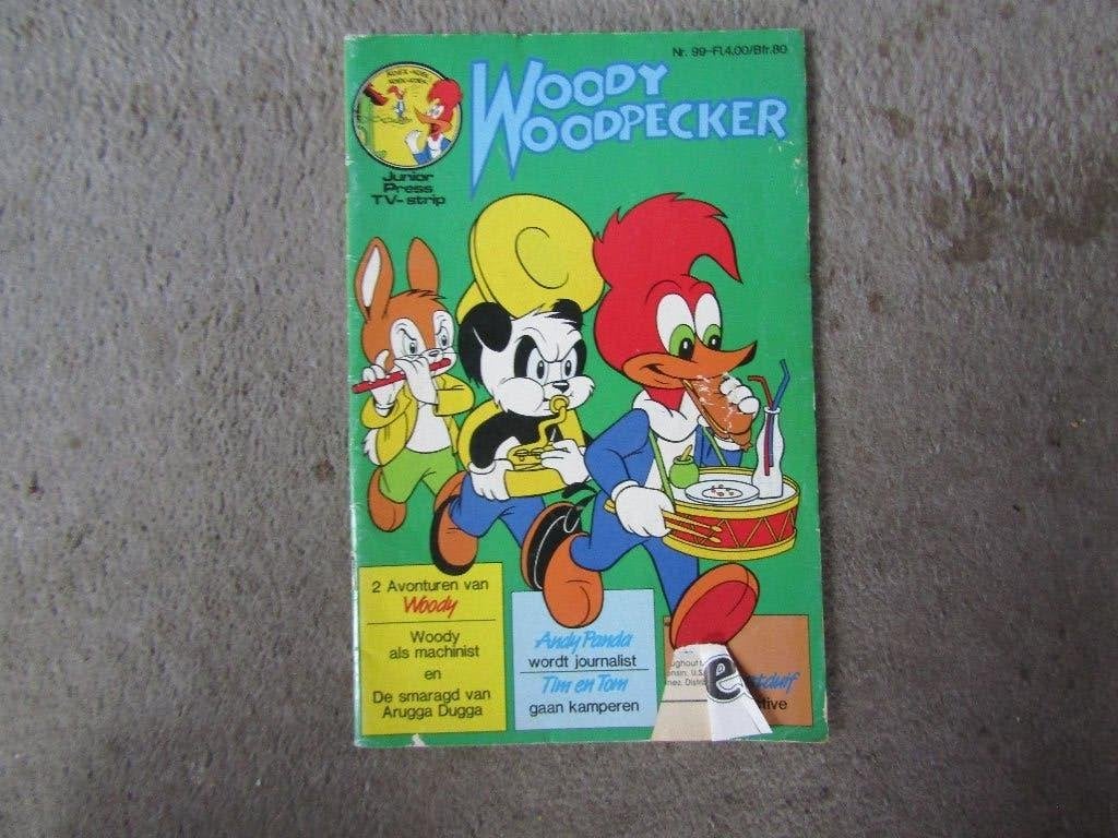Strip: Woody Woodpecker, Boeken, Eén stripboek, Ophalen of Verzenden, Gelezen