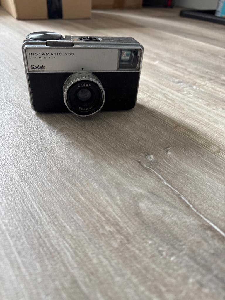Vintage Kodak Instamatic 233 Camera - Klassieke Fotografie, Ophalen of Verzenden, Gebruikt, Compact, Kodak