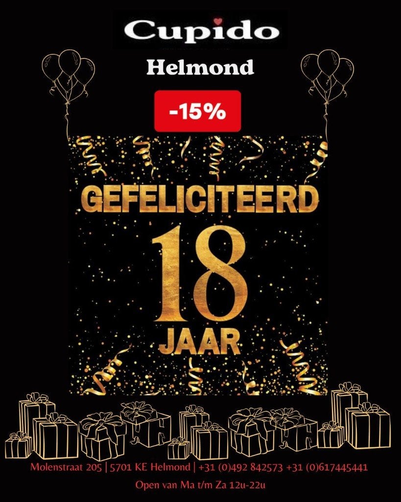 18 jaar specials!, Ophalen, Nieuw, Versiering, Abraham of Sarah