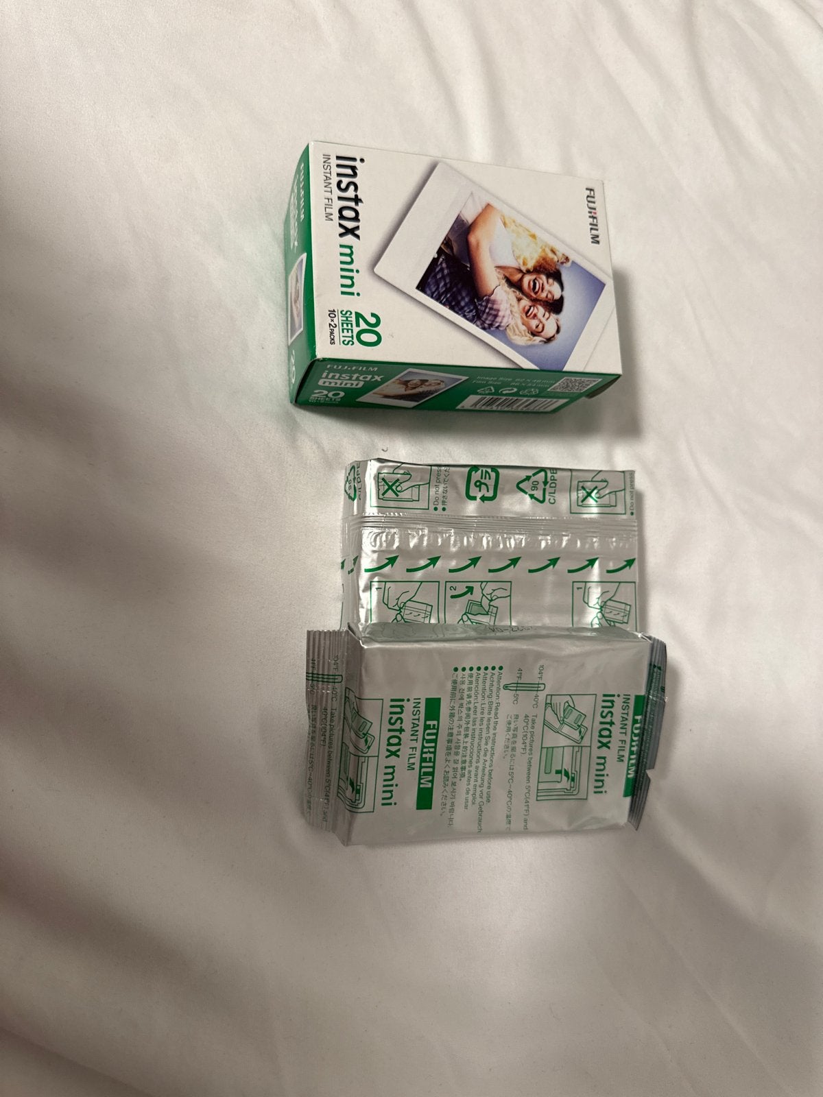 Fujifilm Instax Mini Instant Film - 4x10 vellen, Fujifilm, Nieuw, Overige formaten, FSC-gecertificeerd