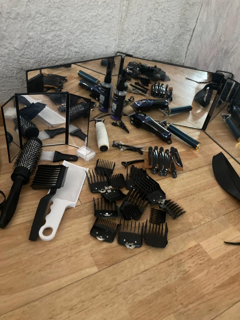 Kappers spullen professioneel bekijk beschrijving, Ophalen of Verzenden, Zwart