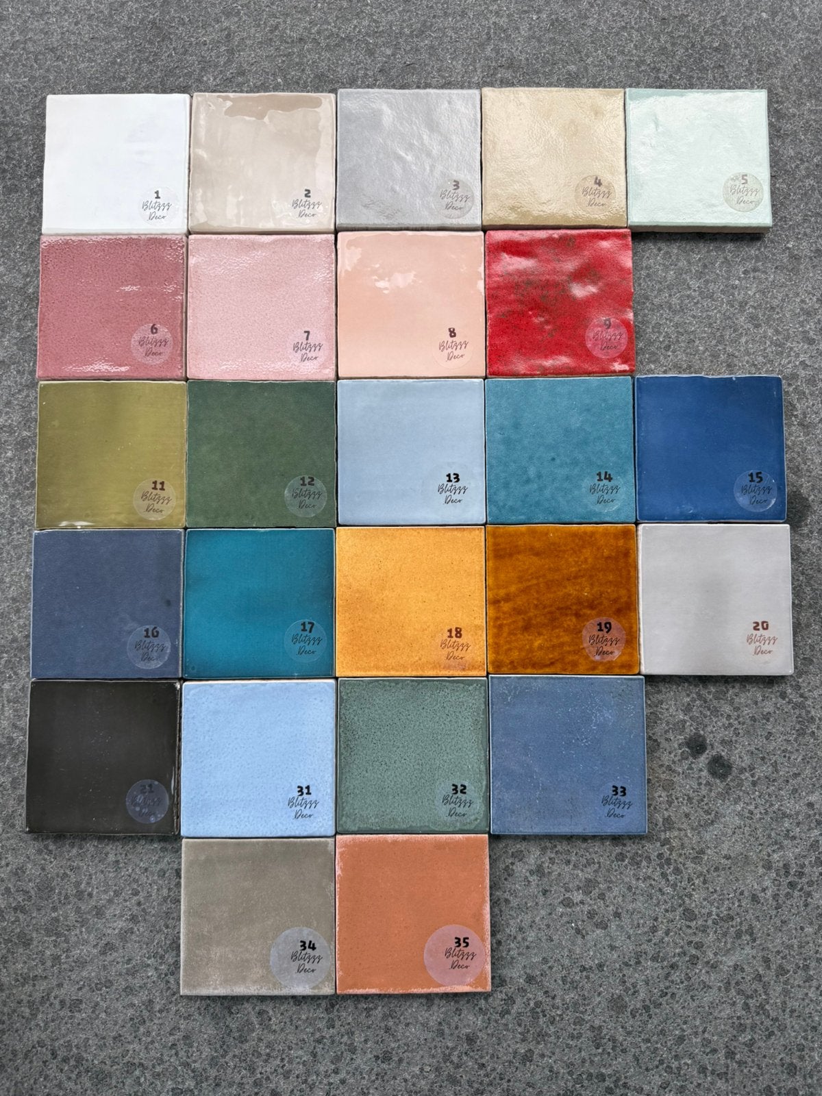 Tegeltjes 10x10 losse verkoop voor hobby, Doe-het-zelf en Verbouw, Tegels, Nieuw, Minder dan 20 cm, 10 m² of meer, Wandtegels