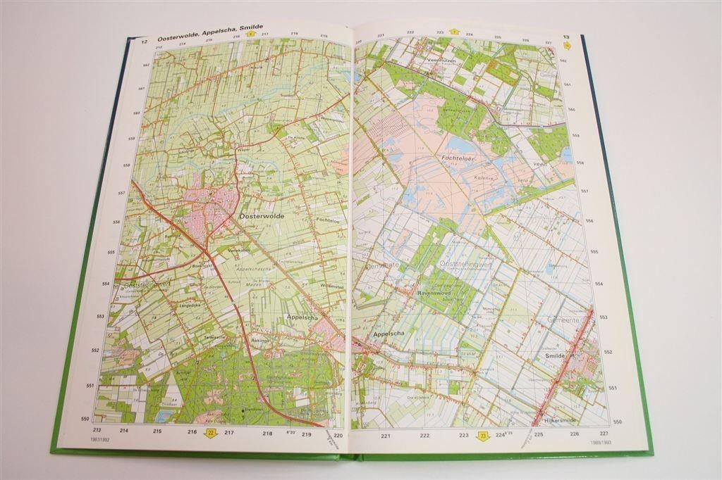 Topografische Atlas Drenthe — Schaal 1:50.000 [1e Ed.], Gelezen, Ophalen of Verzenden, Landkaart, 1800 tot 2000