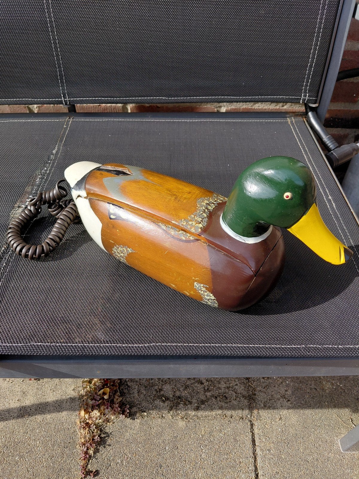 Telefoon eend, Ophalen