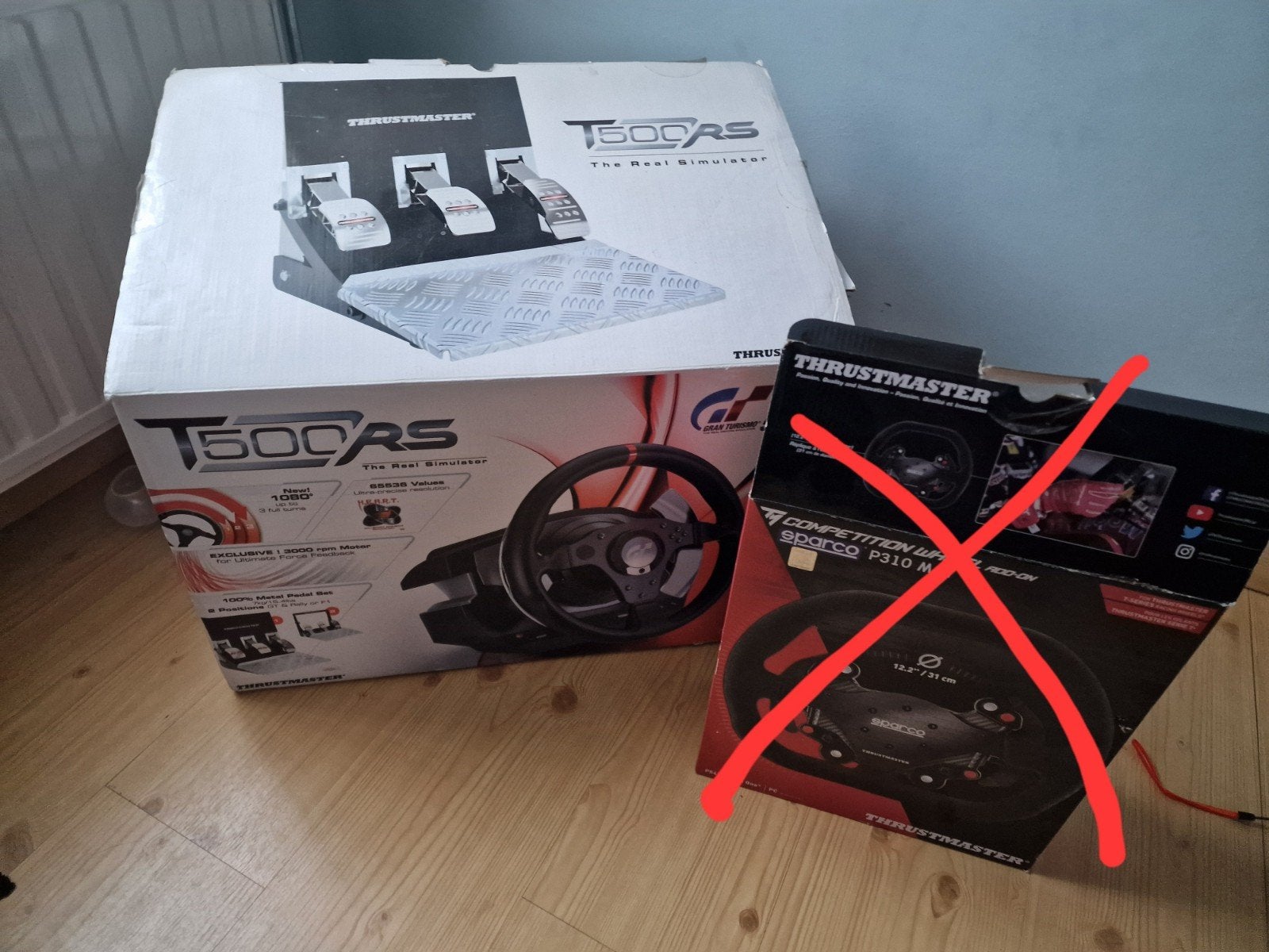 Thrustmaster T500RS Force Feedback Base (zonder stuur), Racestuur, Gebruikt, Force feedback, Ophalen of Verzenden