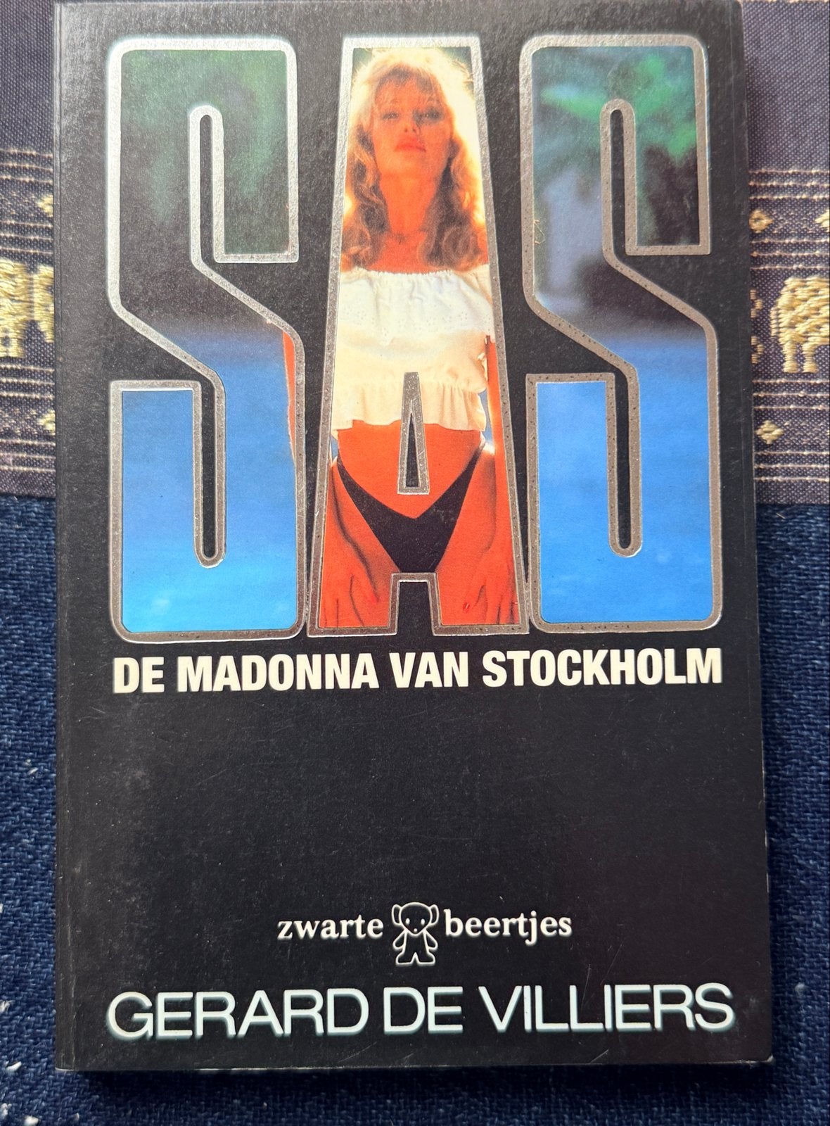 SAS De Madonna van Stockholm - Gerard de Villiers, Boeken, Ophalen of Verzenden, Gelezen