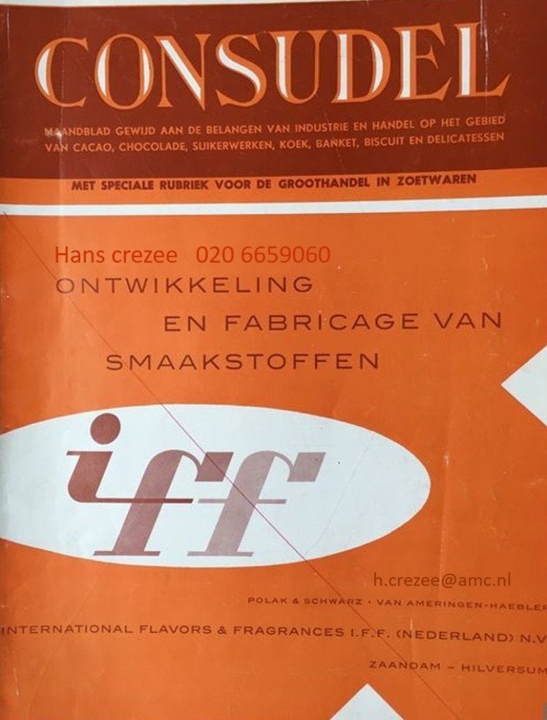 gezocht Consudel maandblad cacao chocolade koek suikerwerken, Boeken, Ophalen of Verzenden, Gelezen, Overige typen