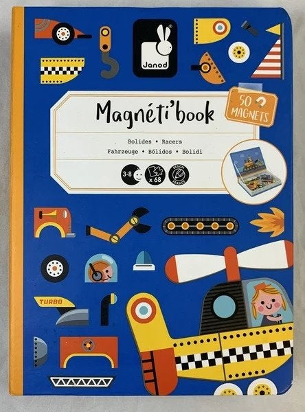 Janod Magnéti'book Voertuigen Magneetboek compleet spel, Kinderen en Baby's, Coolsingel 104, 3011 AG Rotterdam, Netherlands, Verzenden