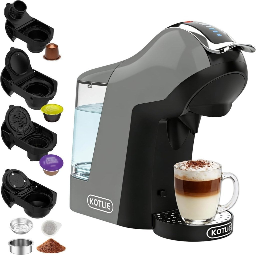 Koffiemachine: Espresso, Nespresso, Dolce Gu, Ophalen of Verzenden, Nieuw, Gemalen koffie