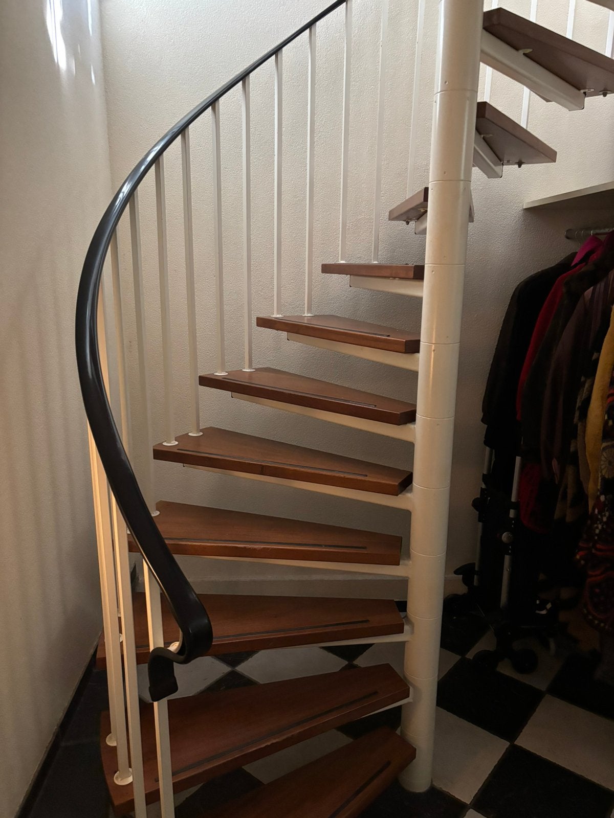 Wenteltrap demontabel, Ophalen, 2 tot 4 meter
