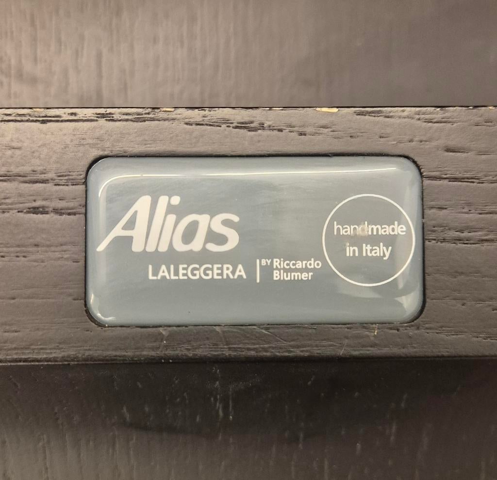 10x Alias LaLeggera designstoelen zwart, Huis en Inrichting, Stoelen, Ophalen, Gebruikt, Zwart, Italiaans Design