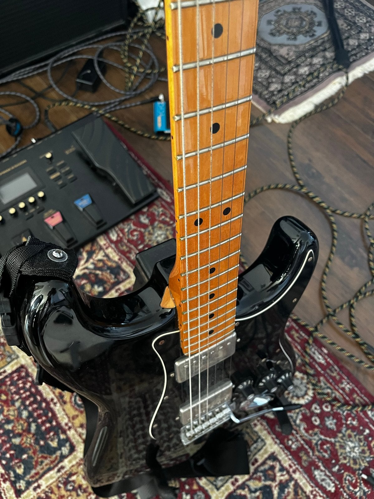 Fender Blacktop Stratocaster HH, Ophalen, Zo goed als nieuw, Solid body, Fender