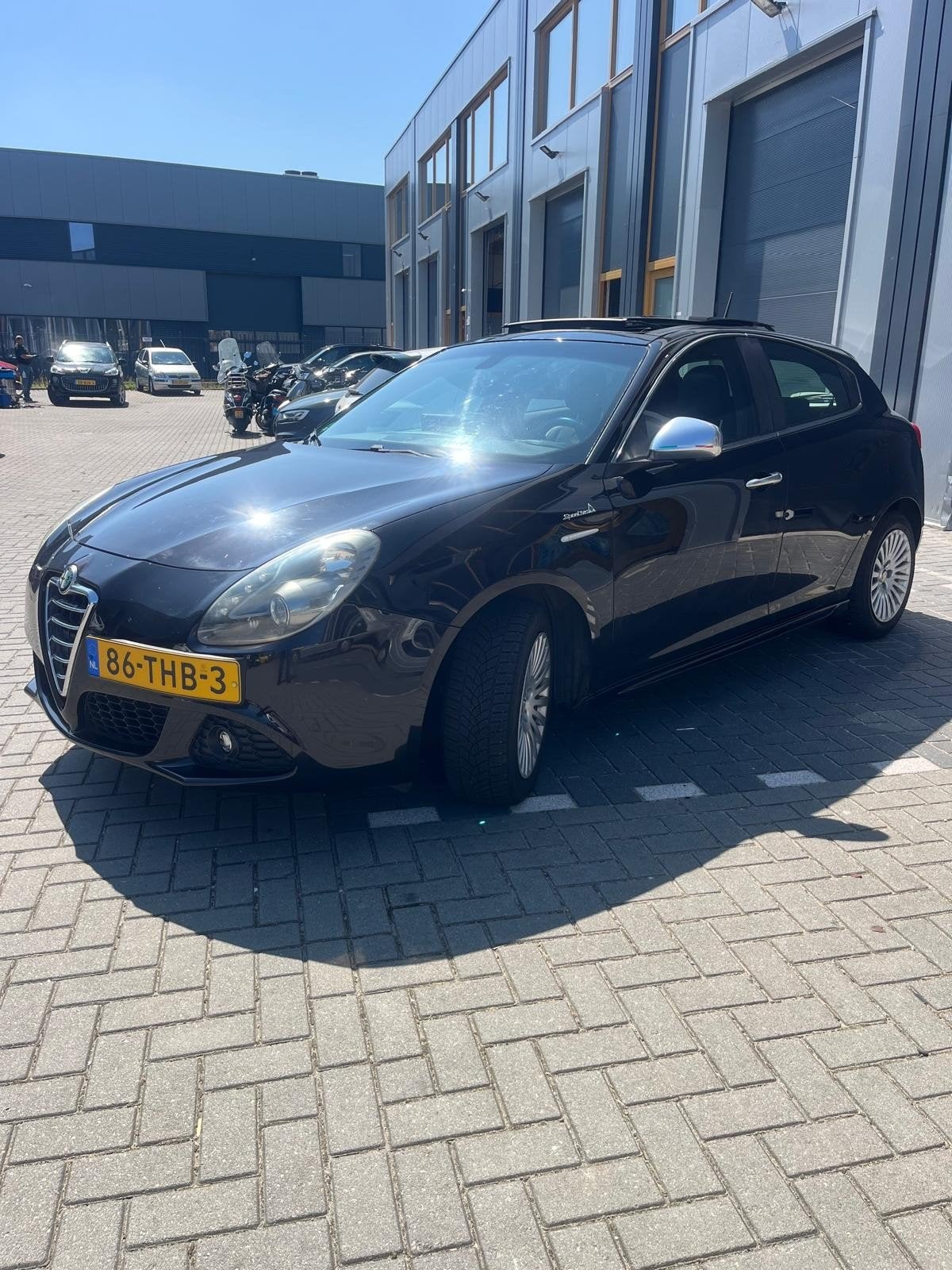 229058tellerAlfa Romeo Giulietta 1.4 Turbo Multi AIR TCT 201, Auto's, 1280 kg, 4 cilinders, Zwart, Origineel Nederlands