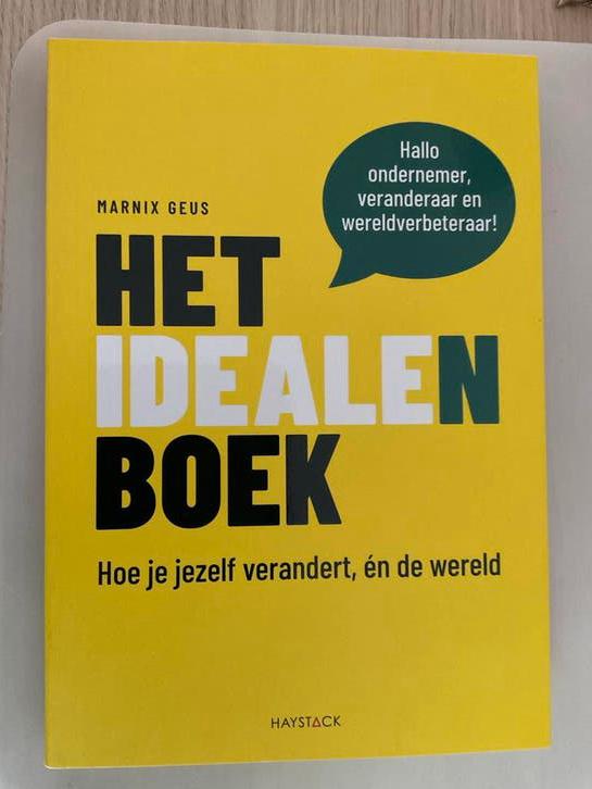 Marnix Geus - Het idealenboek, Boeken, Ophalen, Zo goed als nieuw, Marnix Geus, Natuurwetenschap