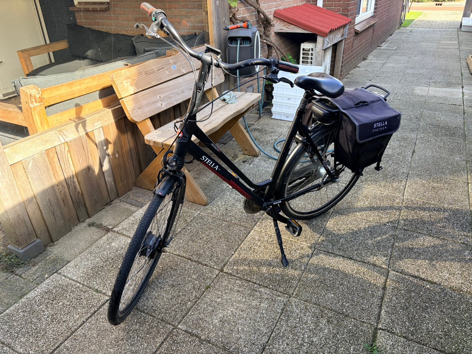 Stella Vicenza superior nero, Fietsen en Brommers, Ophalen, Gebruikt, 50 km per accu of meer, Overige merken