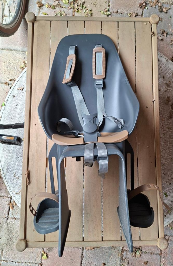 Iki Urban fietsstoeltje, compleet en netjes, Ophalen, Achterzitje, Voetsteuntjes, 9 t/m 18 kg
