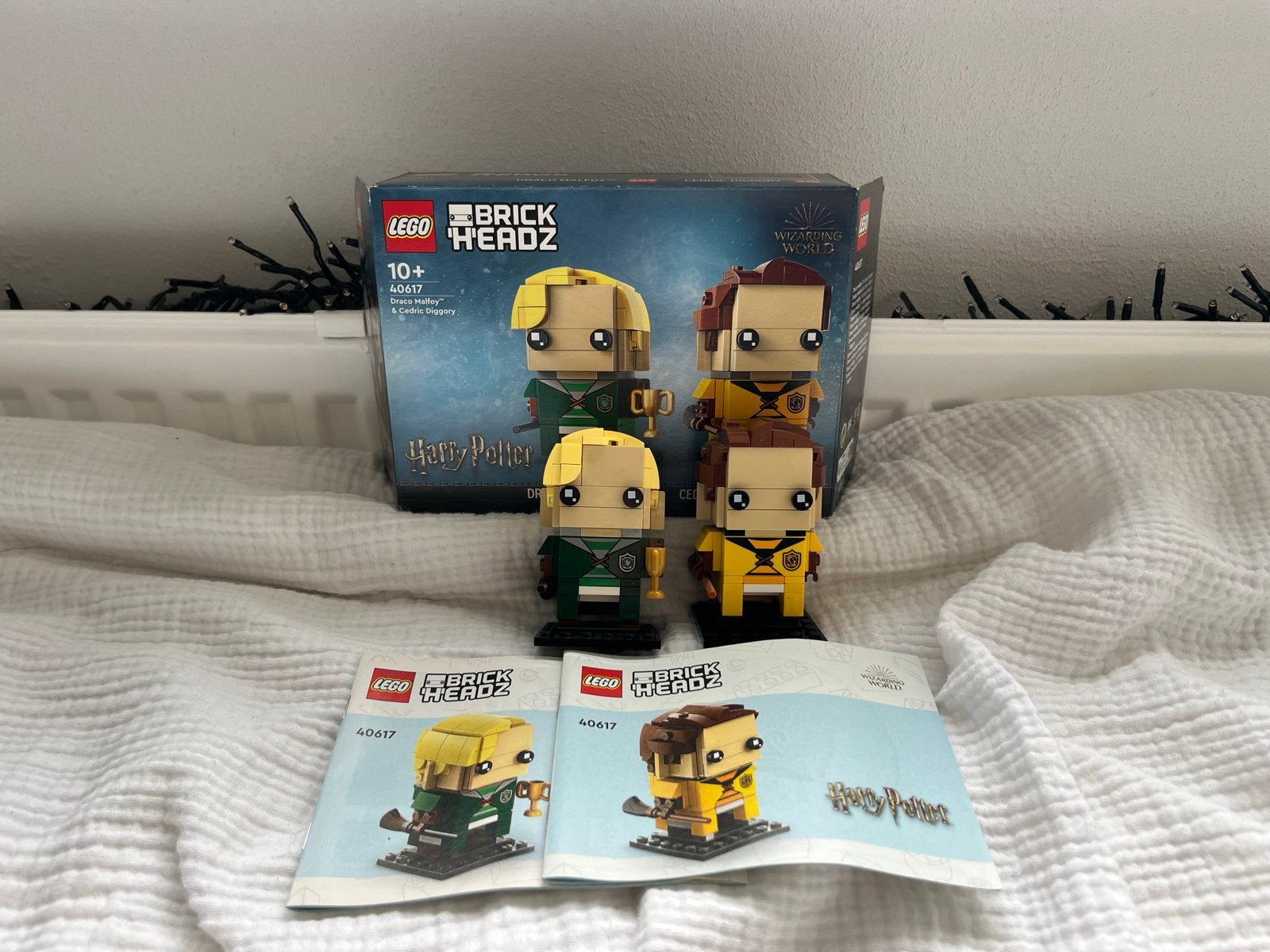 LEGO BrickHeadz Harry Potter 40617 - Draco en Cedric, Ophalen of Verzenden, Zo goed als nieuw, Actiefiguurtje