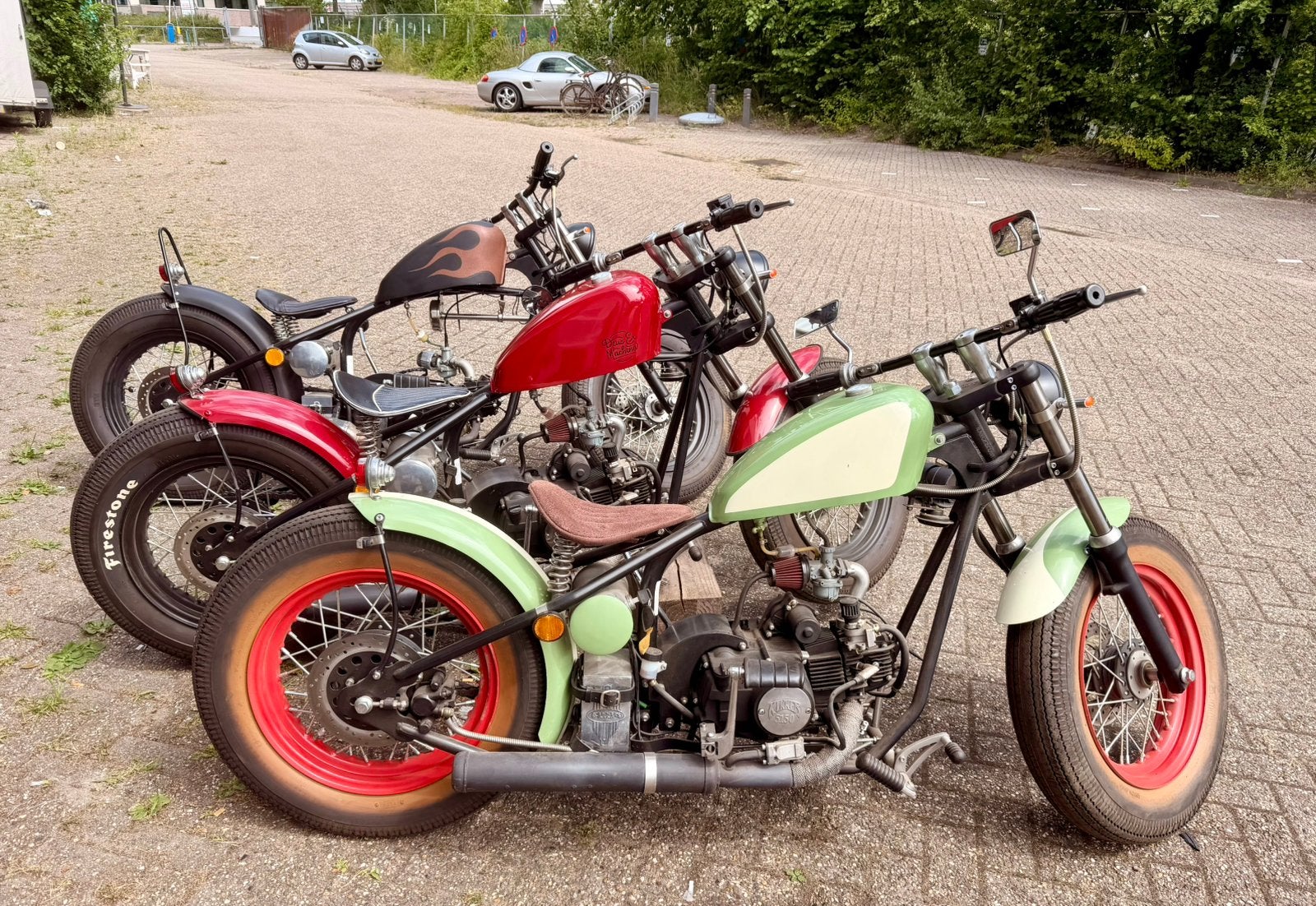 3x Kikker 5150 – 125cc/50cc – Leuk project of eyecatcher, Fietsen en Brommers, Ophalen