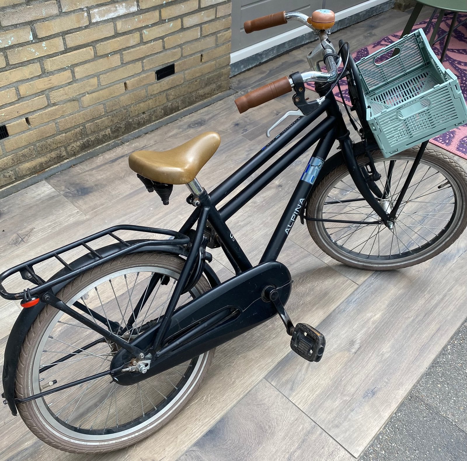 Kinderfiets alpina, Fietsen en Brommers, Fietsen | Jongens, Ophalen, Gebruikt, 18 inch