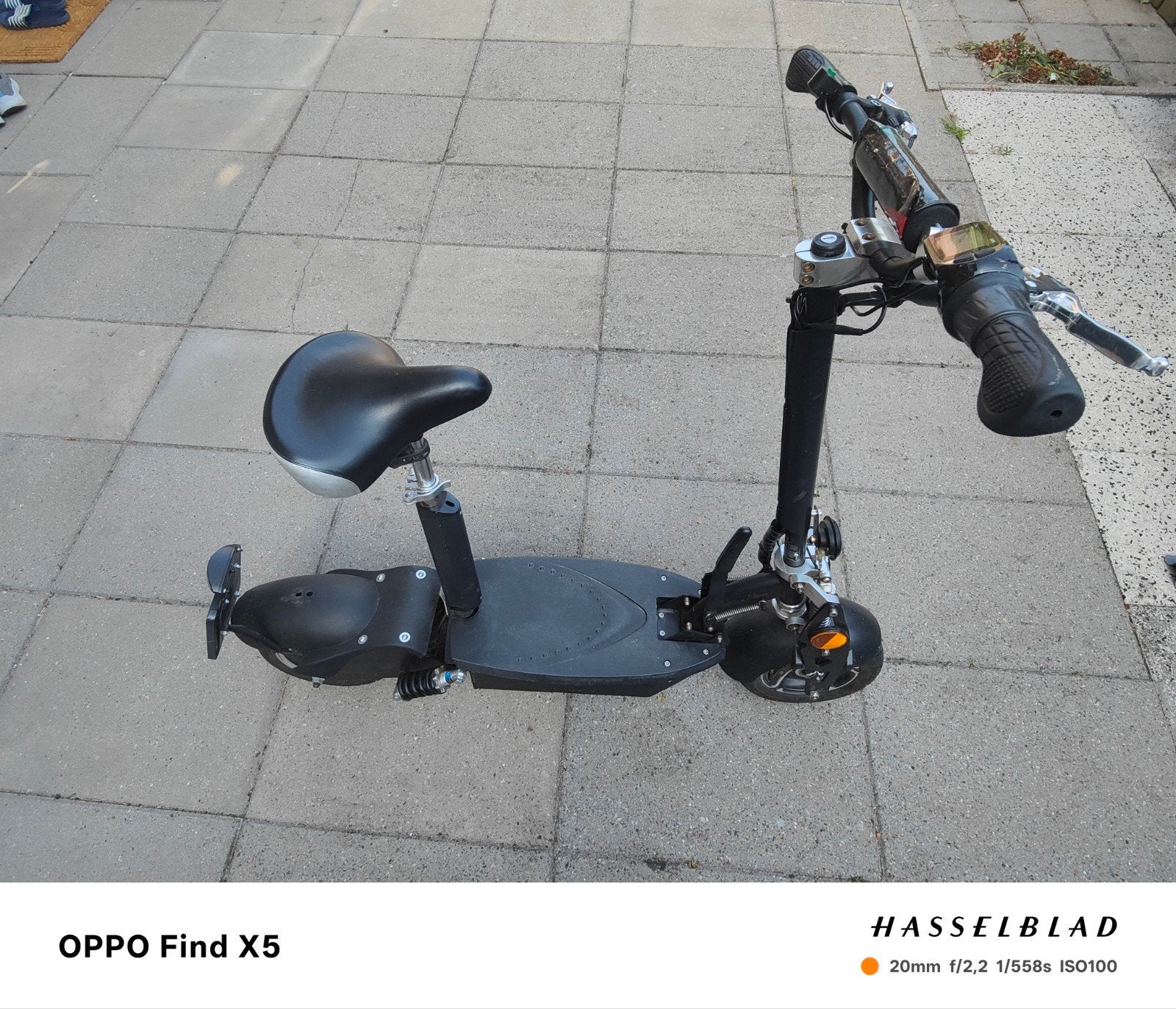 Elektrische step met zadel - E-scooter Trendiamo, Ophalen, Gebruikt, Elektrische step (E-scooter)