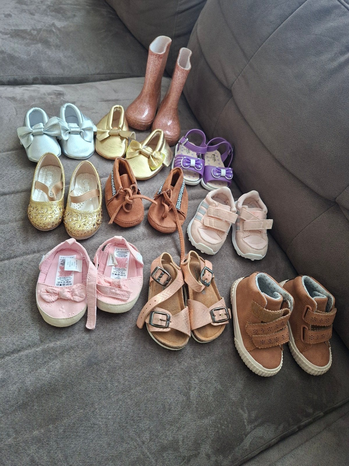 Gratis partij meisjes babyschoenen - diverse stijlen, Ophalen, Zo goed als nieuw, Meisje, Schoentjes