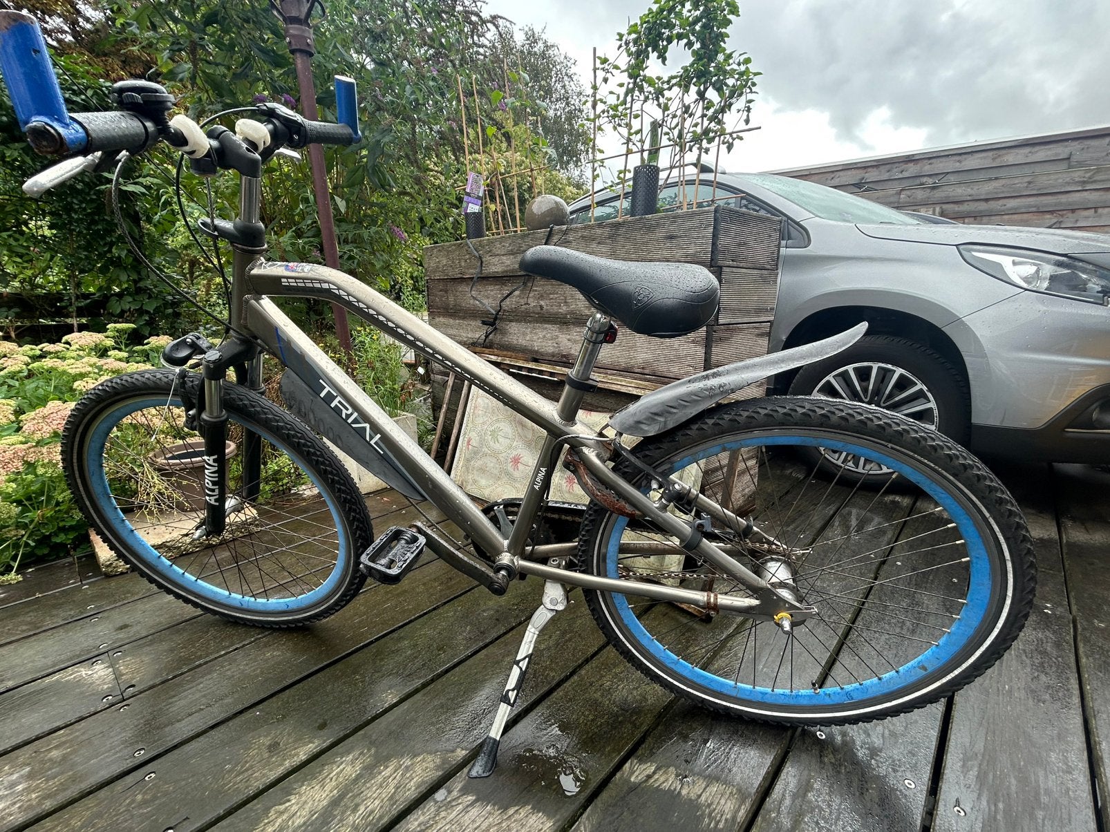 Opknapper Alpina trial 26 inch, 26 inch of meer, Terugtraprem, Gebruikt, Versnellingen