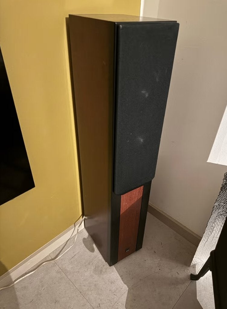 2x Elac CL 142 speakers (één mist woofer), Stereo speakers, Gebruikt, Ophalen, 150 watt of meer