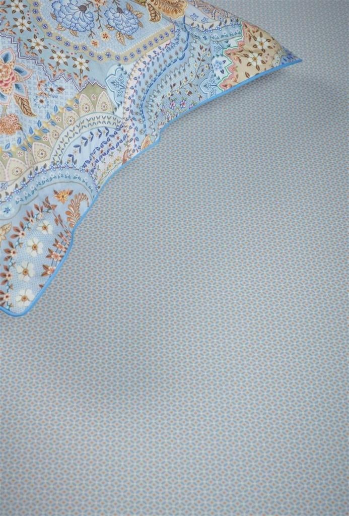 pip Studio Hoeslaken Cross Stitch 100x200 -50%, Eenpersoons, Dekbedovertrek, Nieuw, Verzenden