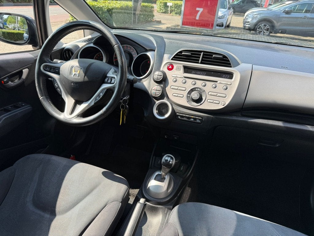 Honda Jazz 1.4 Exclusive | Lmv | Pano dak | Clima |, Auto's, Honda, Euro 5, Gebruikt, Zwart, 1055 kg