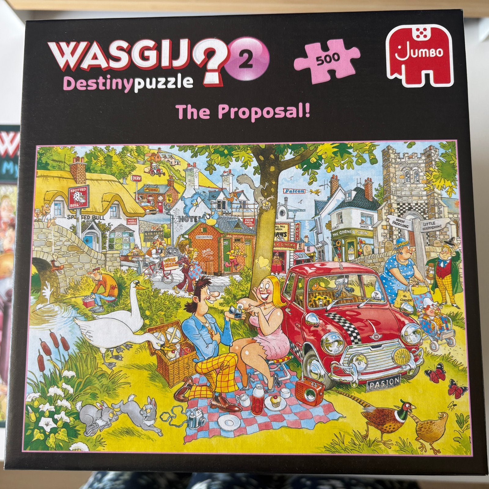 3 Wasgij Puzzels (diversen), Ophalen of Verzenden, 500 t/m 1500 stukjes, Zo goed als nieuw