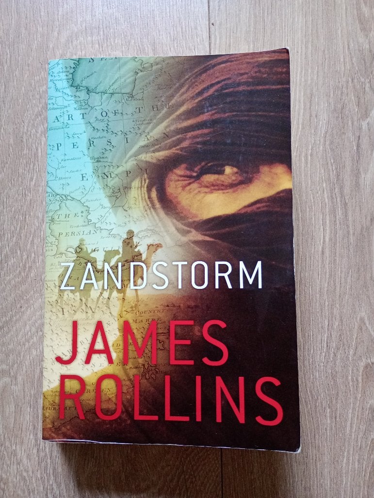 Zandstorm ( James Rollins ), Ophalen of Verzenden, Gelezen, James Rollins