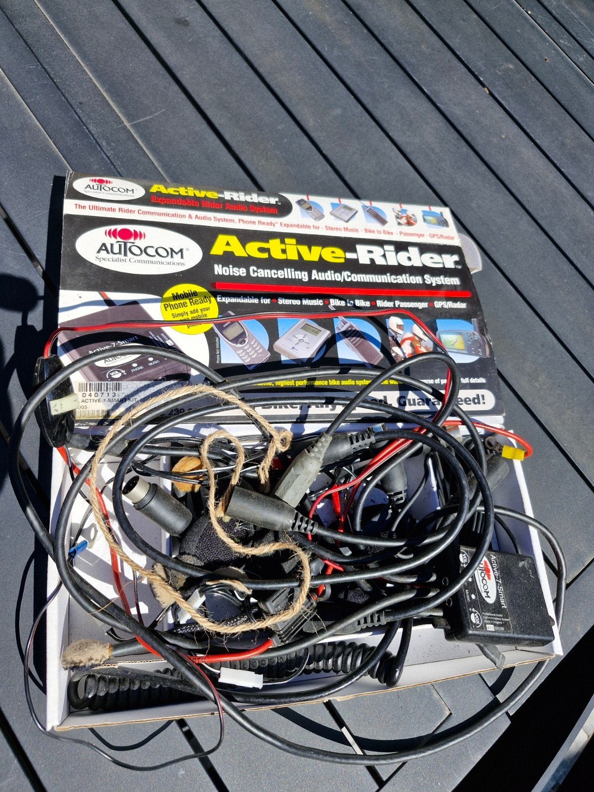 Autocom Active-Rider Communicatiesysteem voor Motor, Motoren, Accessoires | Overige, Ophalen of Verzenden, Gebruikt