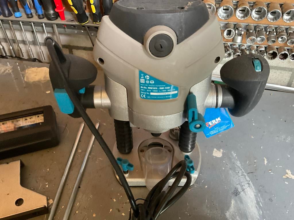 Ferm Bovenfrees PRM1015 - FBFF-1300, Ophalen of Verzenden, Nieuw, Elektrisch, Bovenfrees