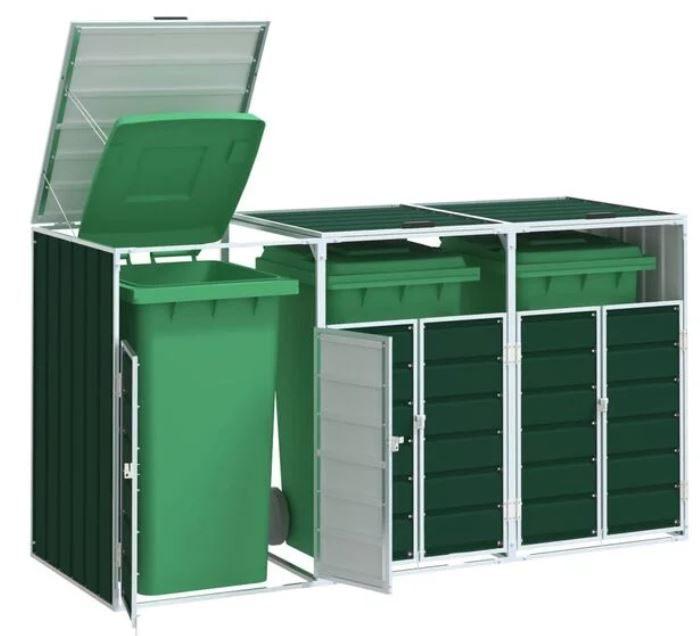 Containerberging driedubbel staal 240 L GRATIS VERZENDING!, 1 tot 2 meter, Nieuw, Nvt, Nvt