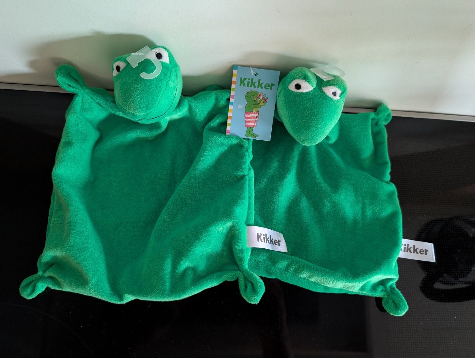 Knuffeldoek kikker, Kikker, Groen, Overige merken, Overige karakters