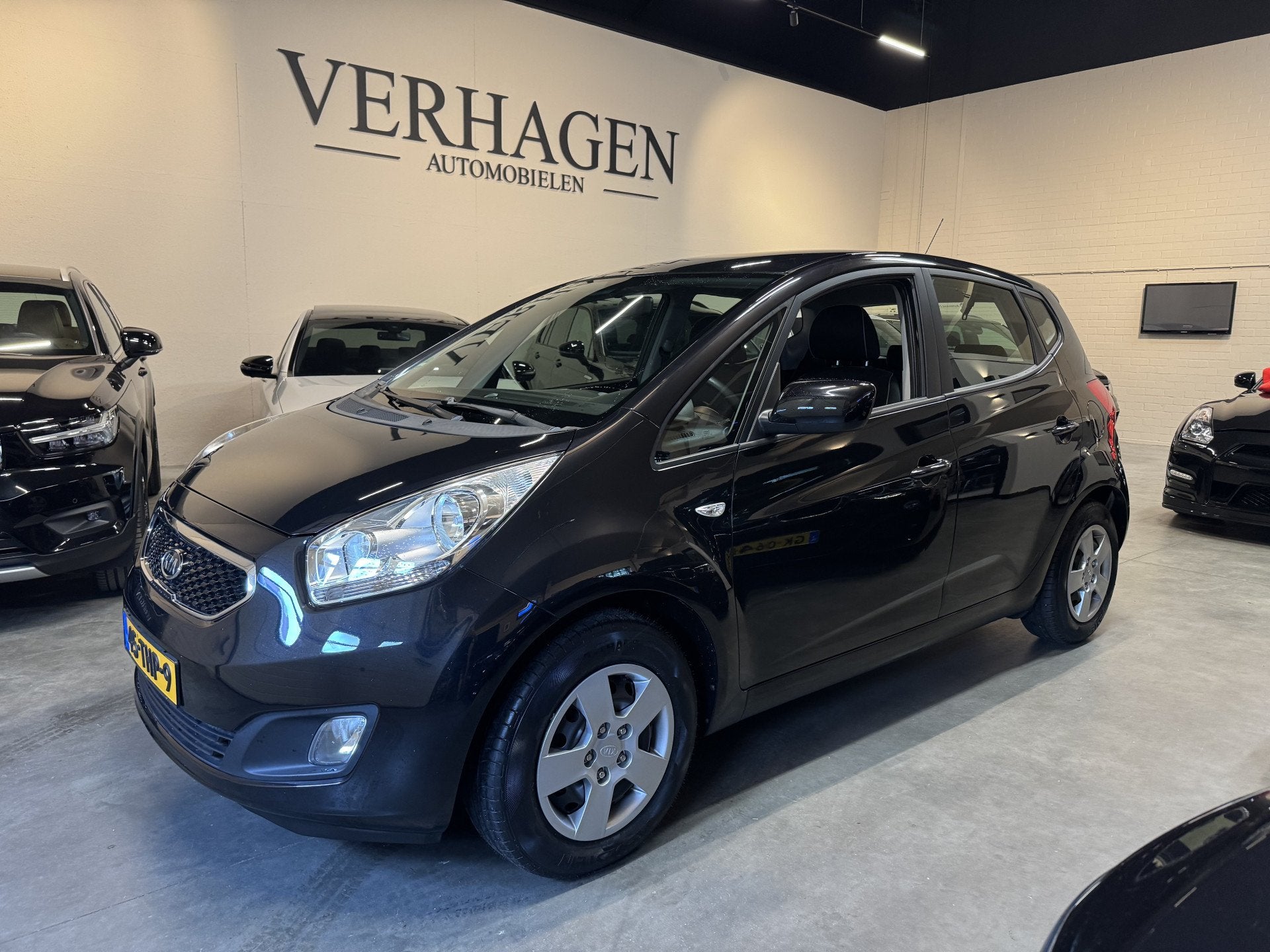 Kia Venga 1.4 CVVT X-tra Dealer Onderhouden Airco 2e eigenaa, Auto's, Voorwielaandrijving, Euro 5, Stof, Gebruikt