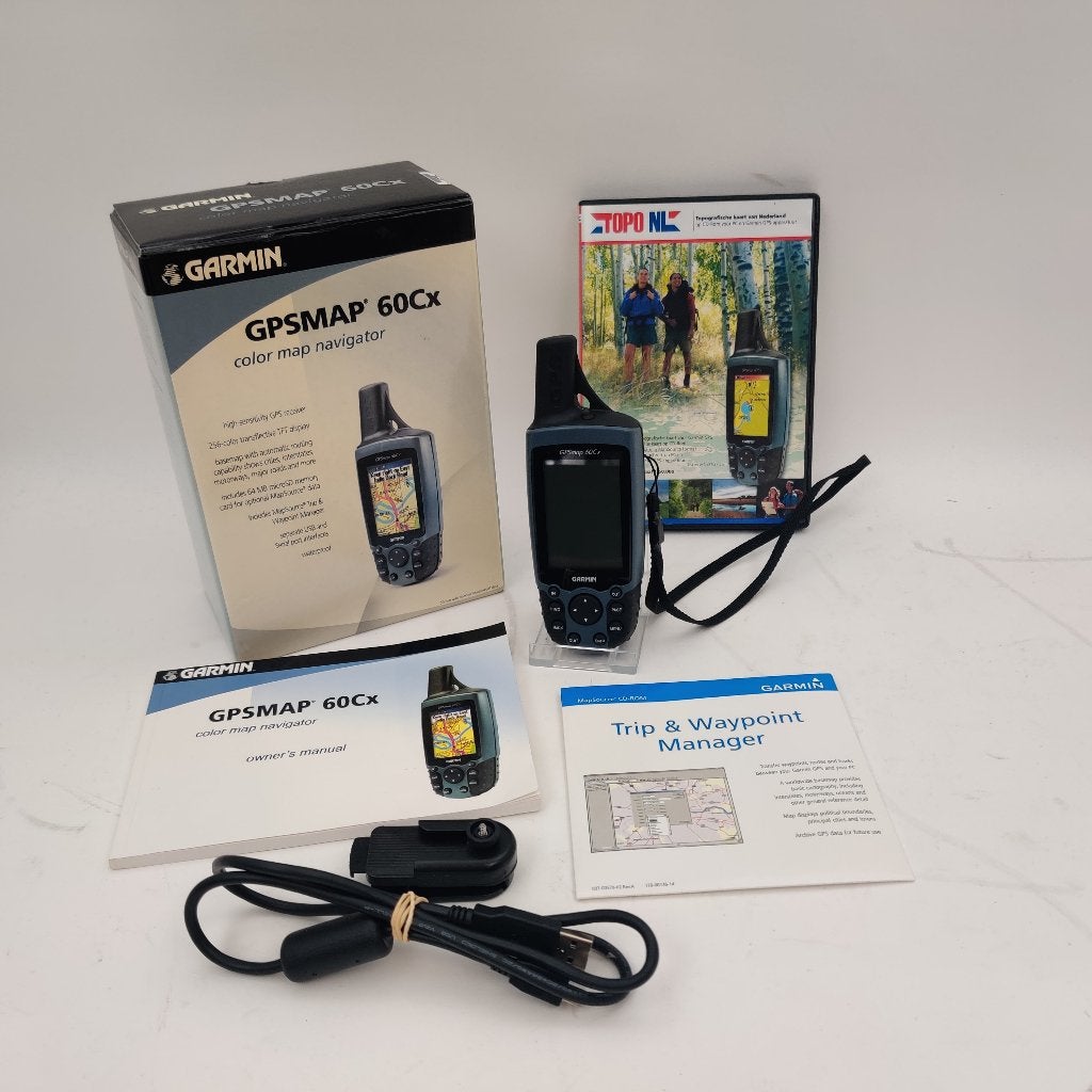 Garmin GPSMAP 60Cx Handheld GPS nu voor €119.99, Garmin, Zo goed als nieuw, Garmin, Garmin