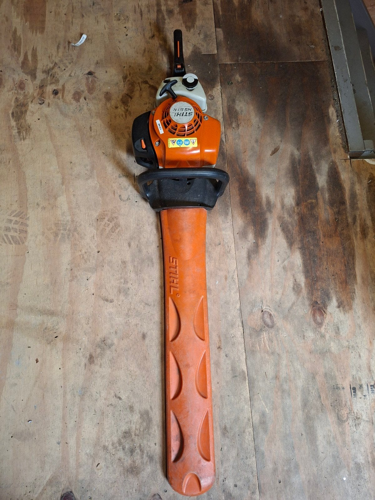 Stihl HS 81 R heggenschaar, Ophalen of Verzenden, Gebruikt, Benzine, Stihl