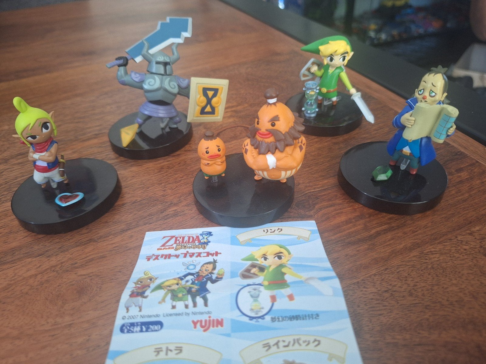 Zelda Phantom Hourglass Figuren Set Compleet, 2007 Yujin!!!, Ophalen of Verzenden, Zo goed als nieuw