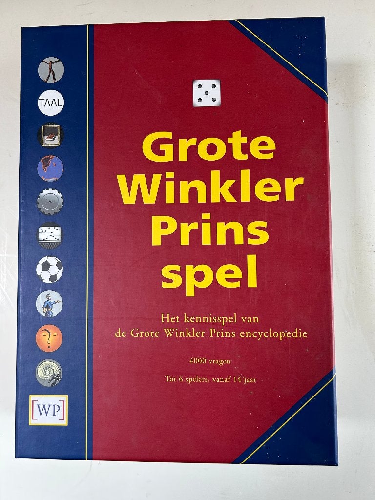 Grote Winkler Prins Spel, Hobby en Vrije tijd, Gezelschapsspellen | Bordspellen, Nieuw, Ophalen of Verzenden